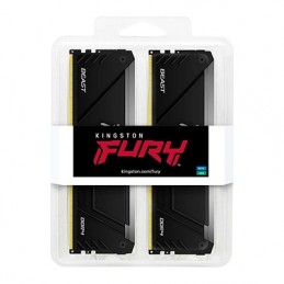 Kingston Technology FURY Beast RGB atmiņas modulis 64 GB 2 x 32 GB DDR4