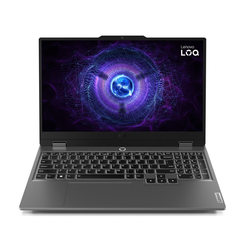 Lenovo LOQ Intel® Core™ i5 i5-12450HX Portatīvais dators 39,6 cm (15.6") Full HD 16 GB DDR5-SDRAM 512 GB SSD NVIDIA GeForce RTX
