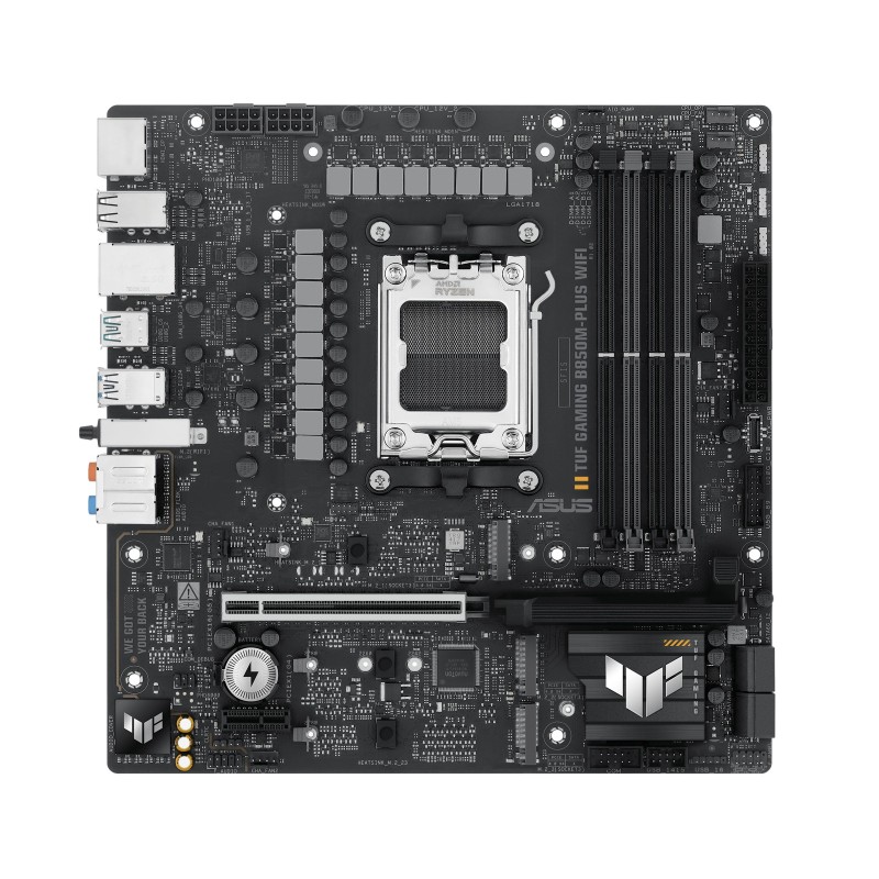ASUS TUF GAMING B850M-PLUS WIFI AMD B850 AM5 pieslēgvieta mikro ATX