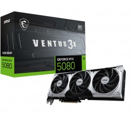 MSI VENTUS GEFORCE RTX 5080 16G 3X OC PLUS видеокарта NVIDIA 16 GB GDDR7