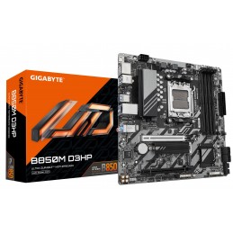 GIGABYTE B850M D3HP материнская плата AMD B850 Socket AM5 Микро ATX