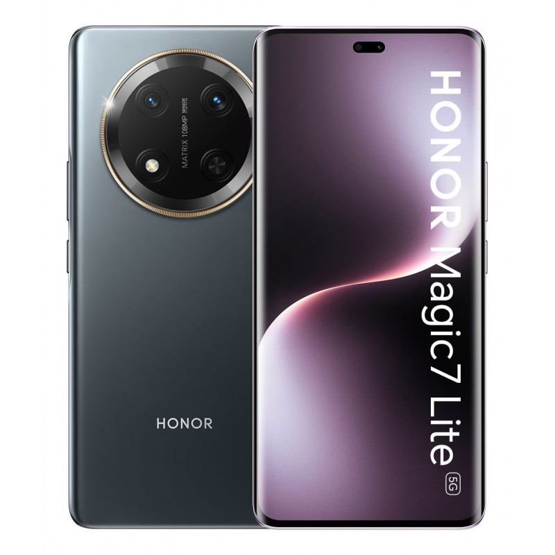 Honor Magic7 Lite 17,2 cm (6.78") Android 14 5G USB Veids-C 8 GB 512 GB 6600 mAh Melns Honor Magic7 Lite 17,2 cm (6.78") Android 14 5G USB Veids-C 8 GB 512 GB 6600 mAh Melns