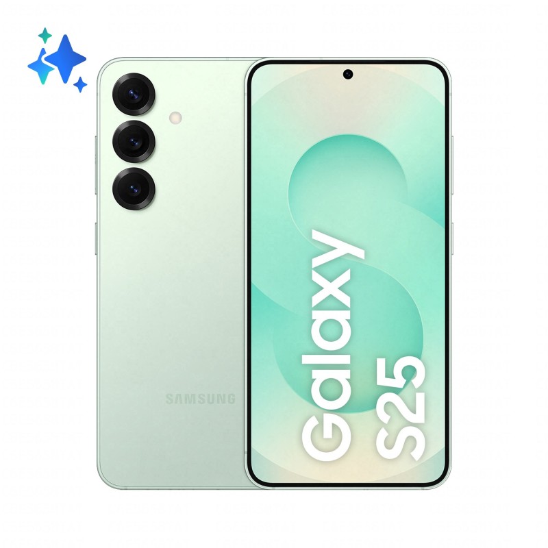 Samsung Galaxy S25 15,8 cm (6.2") Две SIM-карты Android 15 5G USB Type-C 12 GB 128 GB 4000 mAh Мятный цвет Samsung Galaxy S25 15,8 cm (6.2") Две SIM-карты Android 15 5G USB Type-C 12 GB 128 GB 4000 mAh Мятный цвет