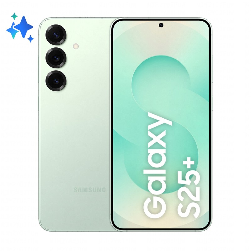 Samsung Galaxy S25+ 17 cm (6.7") Divas SIM kartes Android 15 5G USB Veids-C 12 GB 256 GB 4900 mAh Piparmētru krāsa