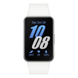Samsung Galaxy Fit3 4,06 cm (1.6") AMOLED 40 mm Цифровой 256 x 402 пикселей Сенсорный экран Серебристый