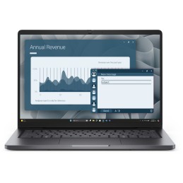 DELL Pro PC14255 AMD Ryzen™ 5 220 Ноутбук 35,6 cm (14") Full HD+ 8 GB DDR5-SDRAM 256 GB Твердотельный накопитель (SSD) Wi-Fi 6E