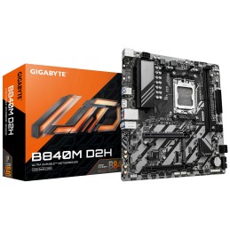 GIGABYTE B840M D2H материнская плата AMD B840 Socket AM5 Микро ATX