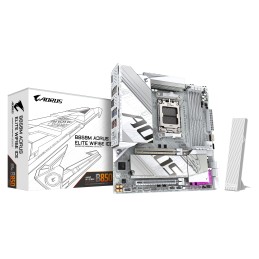 GIGABYTE B850M AORUS ELITE WIFI6E ICE AMD B850 AM5 pieslēgvieta mikro ATX
