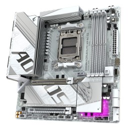 GIGABYTE B850M AORUS ELITE WIFI6E ICE AMD B850 AM5 pieslēgvieta mikro ATX