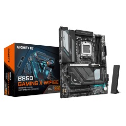 GIGABYTE B850 GAMING X WIFI6E mātes plate AMD B850 AM5 pieslēgvieta ATX