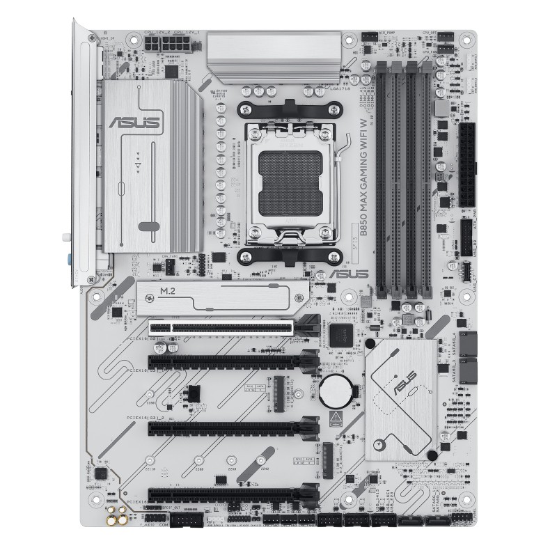 ASUS B850 MAX GAMING WIFI W AMD B850 AM5 pieslēgvieta ATX ASUS B850 MAX GAMING WIFI W AMD B850 AM5 pieslēgvieta ATX