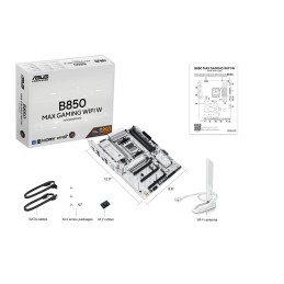 ASUS B850 MAX GAMING WIFI W AMD B850 AM5 pieslēgvieta ATX