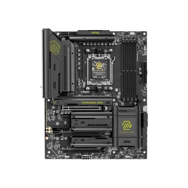 MSI MAG B850 TOMAHAWK MAX WIFI материнская плата AMD B850 Socket AM5 ATX