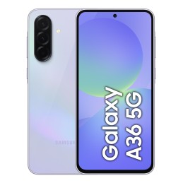 Samsung Galaxy A36 17 cm (6.7") Divas SIM kartes Android 15 5G USB Veids-C 6 GB 128 GB 5000 mAh Lavanda