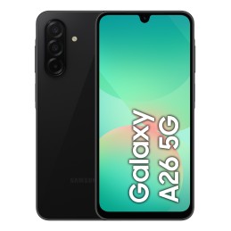Samsung Galaxy A26 17 cm (6.7") Гибридный слот для двух SIM-карт Android 15 5G USB Type-C 8 GB 256 GB 5000 mAh Черный