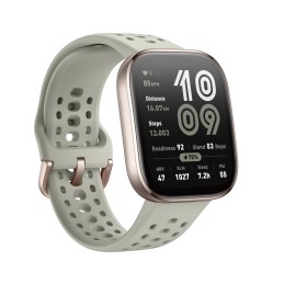 Amazfit Bip 6 Stone 5 cm (1.97") AMOLED Digitāls 390 x 450 pikseļi Skārienjūtīgais ekrāns Zelts GPS