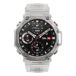 Amazfit T-Rex 3 3,81 cm (1.5") AMOLED Digitāls 480 x 480 pikseļi Skārienjūtīgais ekrāns Nerūsējošs tērauds GPS