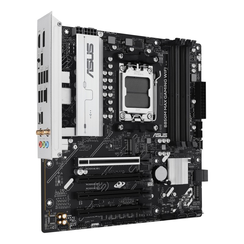 ASUS B850M MAX GAMING WIFI AMD B850 Socket AM5 Микро ATX