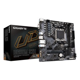 GIGABYTE B650M S2H mātes plate AMD B650 AM5 pieslēgvieta mikro ATX