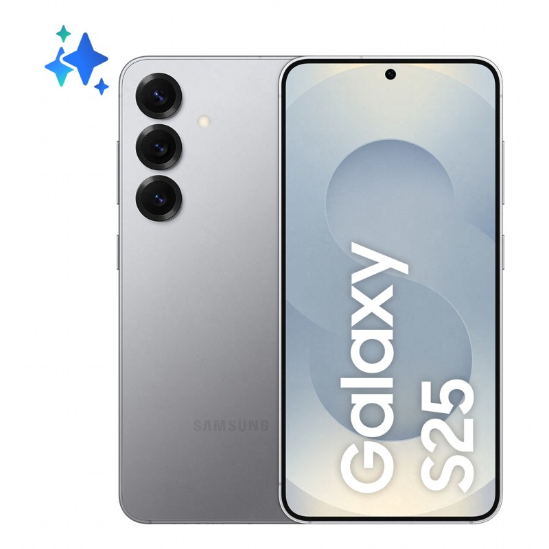 Samsung Galaxy S25 15,8 cm (6.2") Две SIM-карты Android 15 5G USB Type-C 12 GB 128 GB 4000 mAh Серебристый Samsung Galaxy S25 15,8 cm (6.2") Две SIM-карты Android 15 5G USB Type-C 12 GB 128 GB 4000 mAh Серебристый