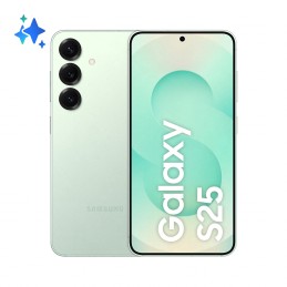 Samsung Galaxy S25 15,8 cm (6.2") Две SIM-карты Android 15 5G USB Type-C 12 GB 256 GB 4000 mAh Мятный цвет