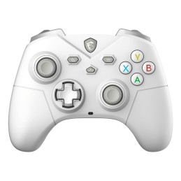 MSI FORCE GC300 WIRELESS WHITE Balts USB 2.0 Spēļu paliktnis Analogs PC (dators)