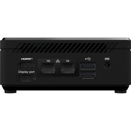 MSI Cubi N ADL S-078EU Intel® N N100 4 GB DDR4-SDRAM 128 GB SSD Windows 11 Pro Mini PC Melns