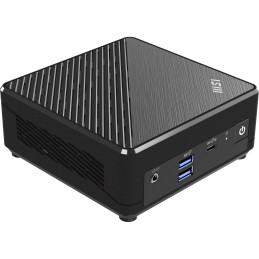 MSI Cubi N ADL S-078EU Intel® N N100 4 GB DDR4-SDRAM 128 GB SSD Windows 11 Pro Mini PC Melns