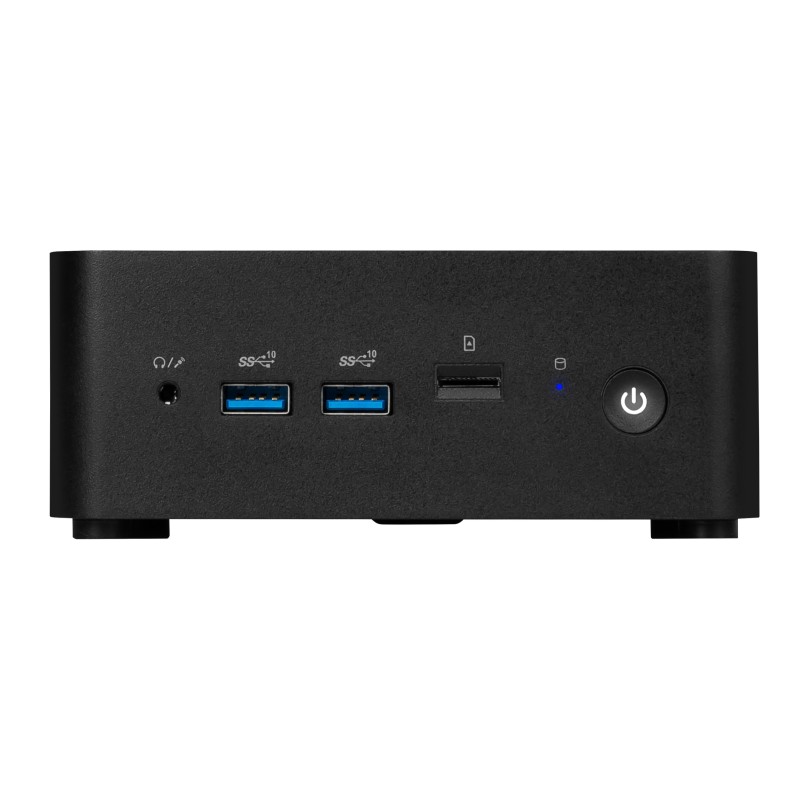 MSI Cubi NUC 1M-002EU Intel Core 5 120U 8 GB DDR5-SDRAM 512 GB SSD Windows 11 Pro Mini PC Melns MSI Cubi NUC 1M-002EU Intel Core 5 120U 8 GB DDR5-SDRAM 512 GB SSD Windows 11 Pro Mini PC Melns