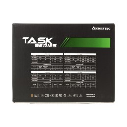 Chieftec Task TPS-700S barošanas avotu vienība 700 W 20+4 pin ATX ATX Melns