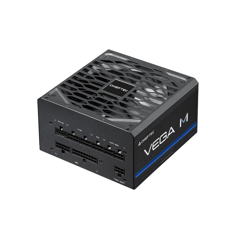 Chieftec Vega PPG-750-C barošanas avotu vienība 750 W 20+4 pin ATX ATX Melns