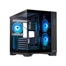 Chieftec Visio GM-30B-TG-OP schwarz Tempered Glass x 2 Kubs Melns