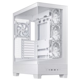 ASUS A31 Plus TG ARGB WHITE Midi Tower Balts