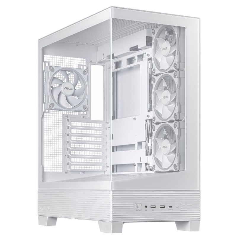 ASUS A31 Plus TG ARGB WHITE Midi Tower Balts ASUS A31 Plus TG ARGB WHITE Midi Tower Balts