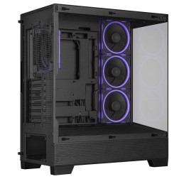 ASUS A31 Plus TG ARGB BLACK Midi Tower Melns