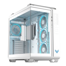 ASUS TUF GAMING GT502 Horizon TG ARGB White Midi Tower Balts