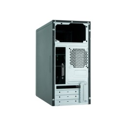 Chieftec ATX mini-tour alu brossé SECC Tower Melns