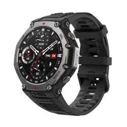 Amazfit T-Rex 3 3,81 cm (1.5") AMOLED 48.5 mm Digitāls 480 x 480 pikseļi Skārienjūtīgais ekrāns Melns Wi-Fi GPS