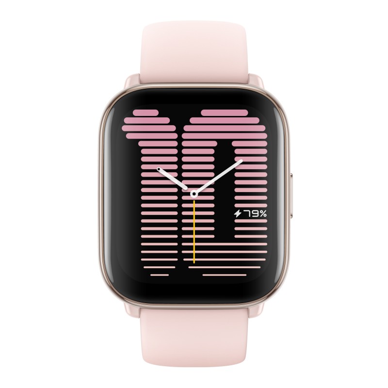 Amazfit Active 4,45 cm (1.75") AMOLED Цифровой 390 x 450 пикселей Сенсорный экран Розовый GPS (спутниковый)