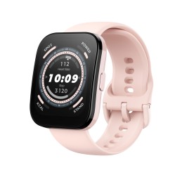 Amazfit Bip 5 4,85 cm (1.91") TFT 45.9 mm Цифровой 320 x 380 пикселей Сенсорный экран Розовый GPS (спутниковый)