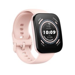 Amazfit Bip 5 4,85 cm (1.91") TFT 45.9 mm Цифровой 320 x 380 пикселей Сенсорный экран Розовый GPS (спутниковый)