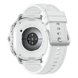 Samsung Galaxy Watch 8 Classic 3,3 cm (1.3") AMOLED 46 mm Digitāls 438 x 438 pikseļi Skārienjūtīgais ekrāns 4G Sudrabs Wi-Fi GPS