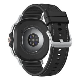 Samsung Galaxy Watch 8 Classic 3,3 cm (1.3") AMOLED 46 mm Digitāls 438 x 438 pikseļi Skārienjūtīgais ekrāns 4G Sudrabs Wi-Fi GPS