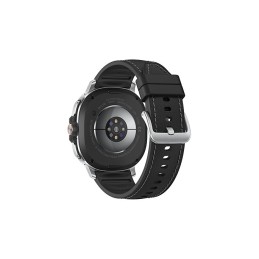 Samsung Galaxy Watch 8 Classic 3,3 cm (1.3") AMOLED 46 mm Digitāls 438 x 438 pikseļi Skārienjūtīgais ekrāns Sudrabs Wi-Fi GPS