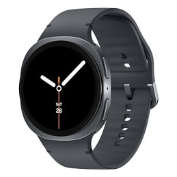 Samsung Galaxy Watch 8 3,81 cm (1.5") AMOLED 44 mm Digitāls 480 x 480 pikseļi Skārienjūtīgais ekrāns Sudrabs Wi-Fi GPS