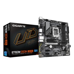 GIGABYTE B760M DS3H GEN5 mātes plate Intel B760 Express LGA 1700 mikro ATX