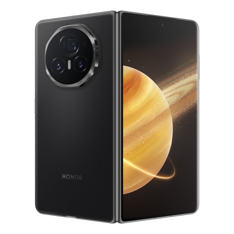 Honor Magic V3 16,3 cm (6.43") Divas SIM kartes 5G USB Veids-C 12 GB 512 GB 5150 mAh Melns Honor Magic V3 16,3 cm (6.43") Divas SIM kartes 5G USB Veids-C 12 GB 512 GB 5150 mAh Melns