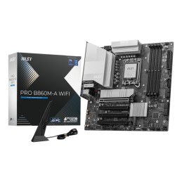 MSI PRO B860M-A WIFI mātes plate Intel B860 LGA 1851 (Socket V1) mikro ATX