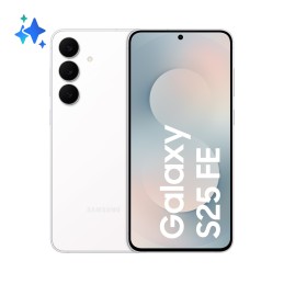 Samsung Galaxy S25 FE 5G 17 cm (6.7") Divas SIM kartes USB Veids-C 8 GB 256 GB 4900 mAh Balts