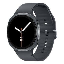 Samsung Galaxy Watch 8 3,81 cm (1.5") AMOLED 44 mm Digitāls 480 x 480 pikseļi Skārienjūtīgais ekrāns Grafīts Wi-Fi GPS